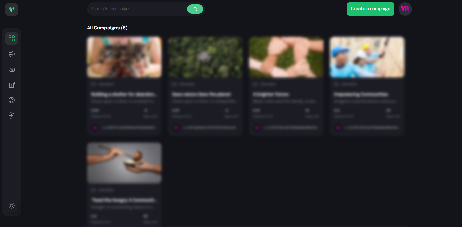 Charity App Diana-Maria Iercosan Hurr13ane Project